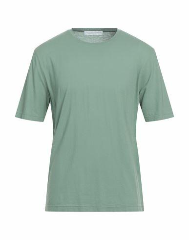 Filippo De Laurentiis Man T-shirt Sage green Cotton Cover