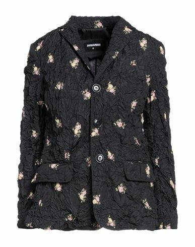 Dsquared2 Woman Blazer Black Polyester Cover