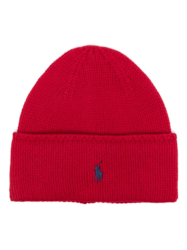 Polo Ralph Lauren Polo Pony-embroidered beanie hat Cover