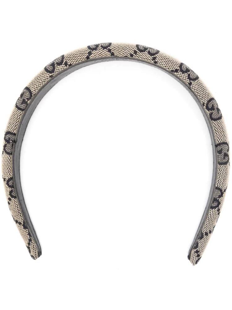 Gucci GG canvas hairband - Neutrals Cover