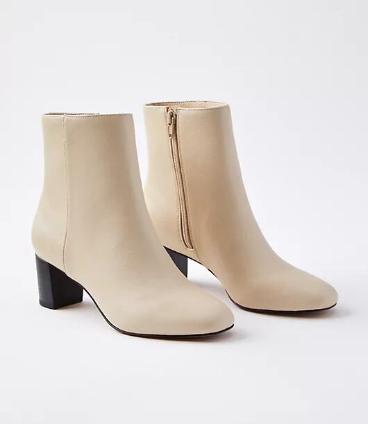 Loft Block Heeled Booties Cover