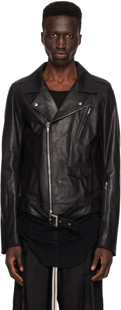 Rick Owens Black Lukes Stooges Leather Jacket Cover