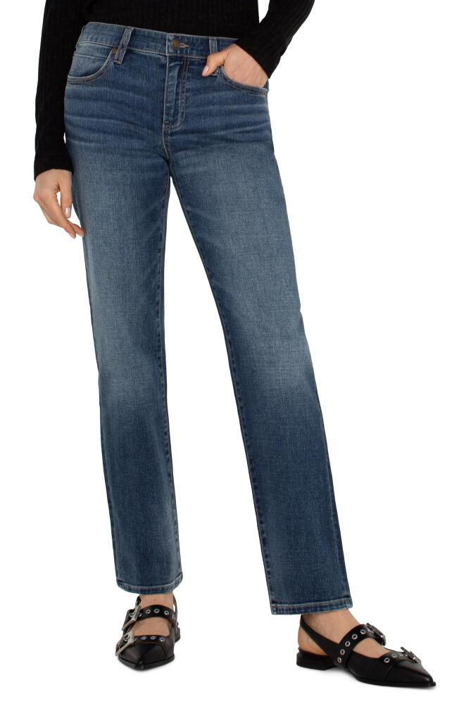 Liverpool Kennedy Mid Rise Straight Leg Jeans in Morgan City Cover