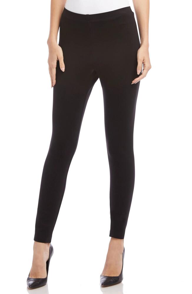 Karen Kane Wonder Knit Leggings in Black Cover