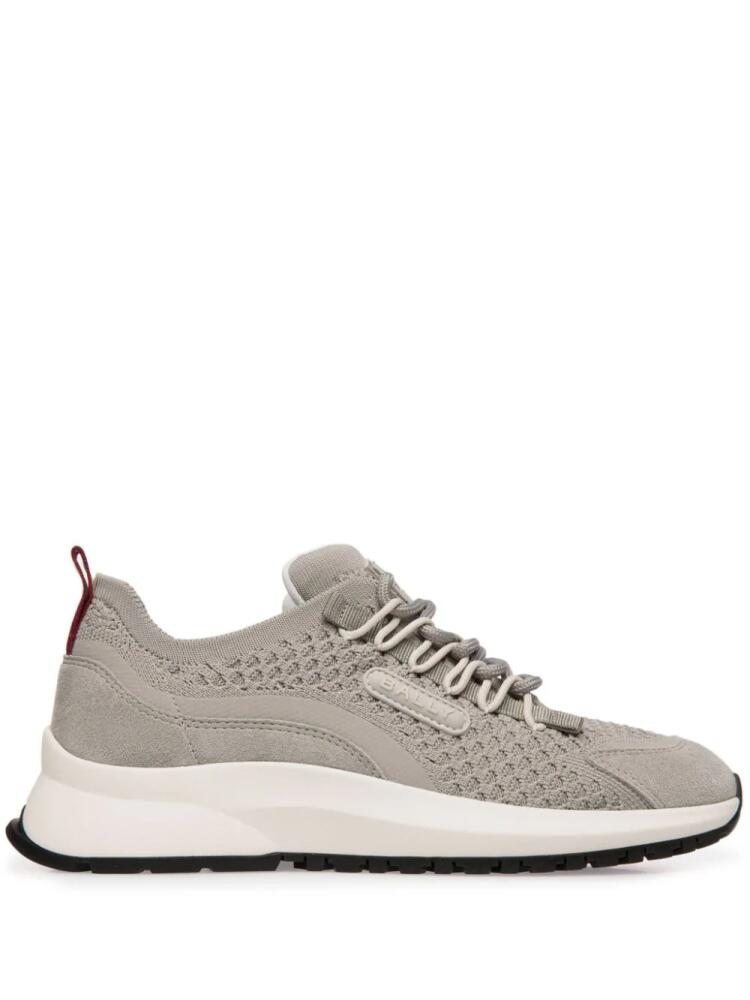 Bally panelled lace-up sneakers - Grey Cover