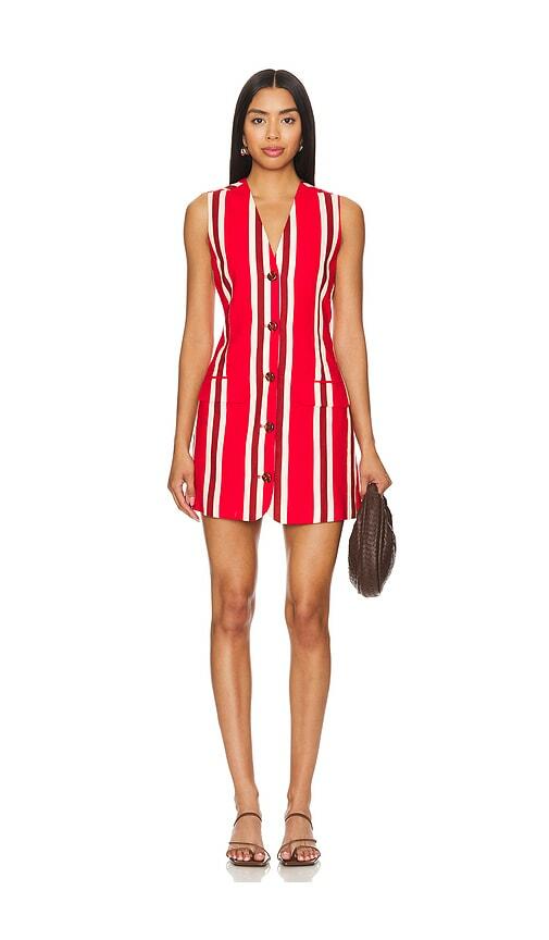 Simon Miller Carob Mini Dress in Red Cover