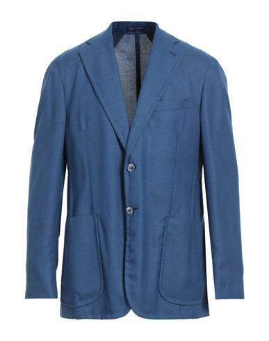 Pal Zileri Man Blazer Blue Wool Cover