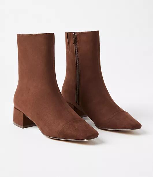 Loft Cap Toe Booties Cover