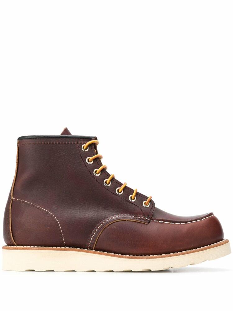 Red Wing Shoes Classic Moc lace-up boots - Brown Cover