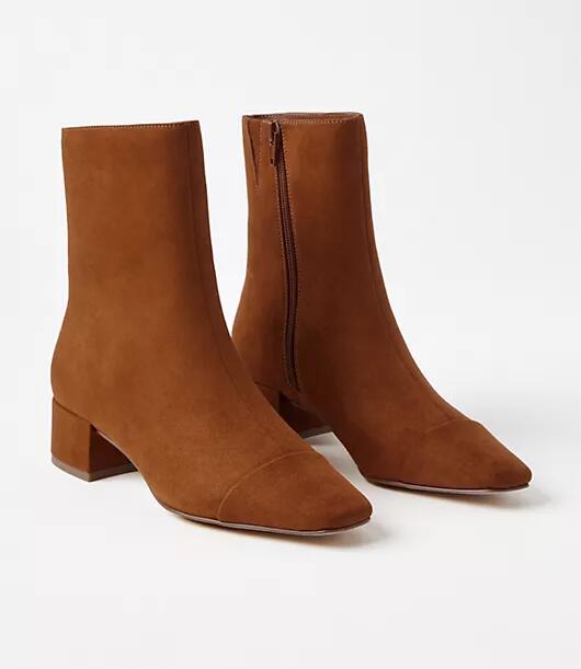 Loft Cap Toe Booties Cover