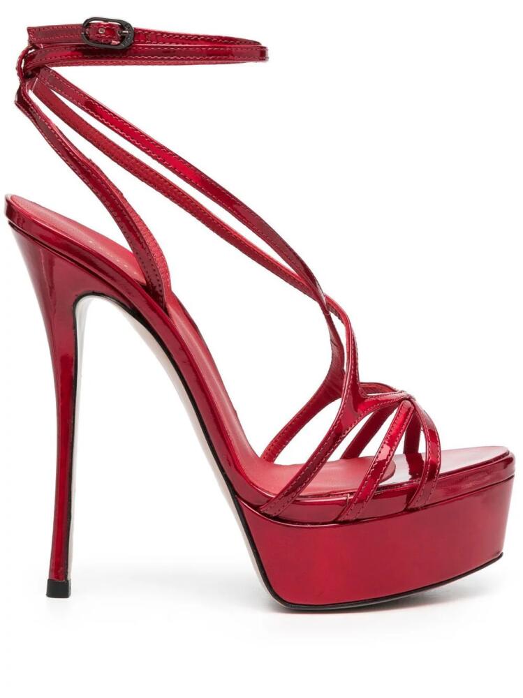 Le Silla open-toe platform sandals - Red Cover