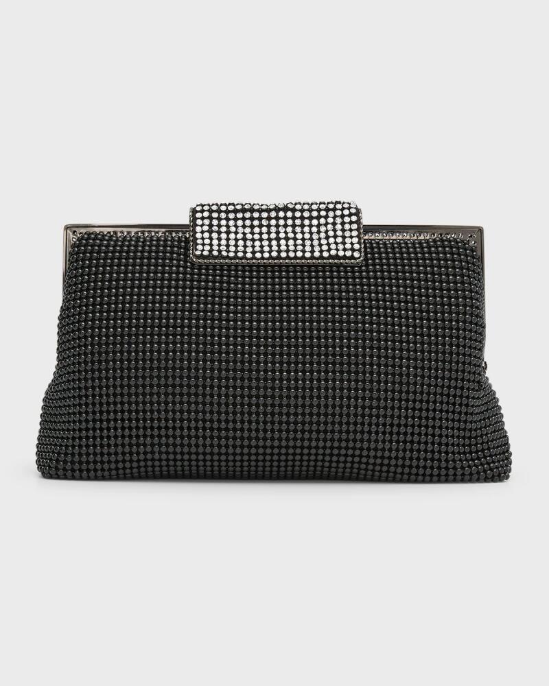 Whiting & Davis Crystal Clasp Clutch Bag Cover