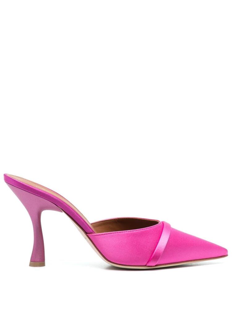 Malone Souliers 95mm sculpted heeled mules - Pink Cover