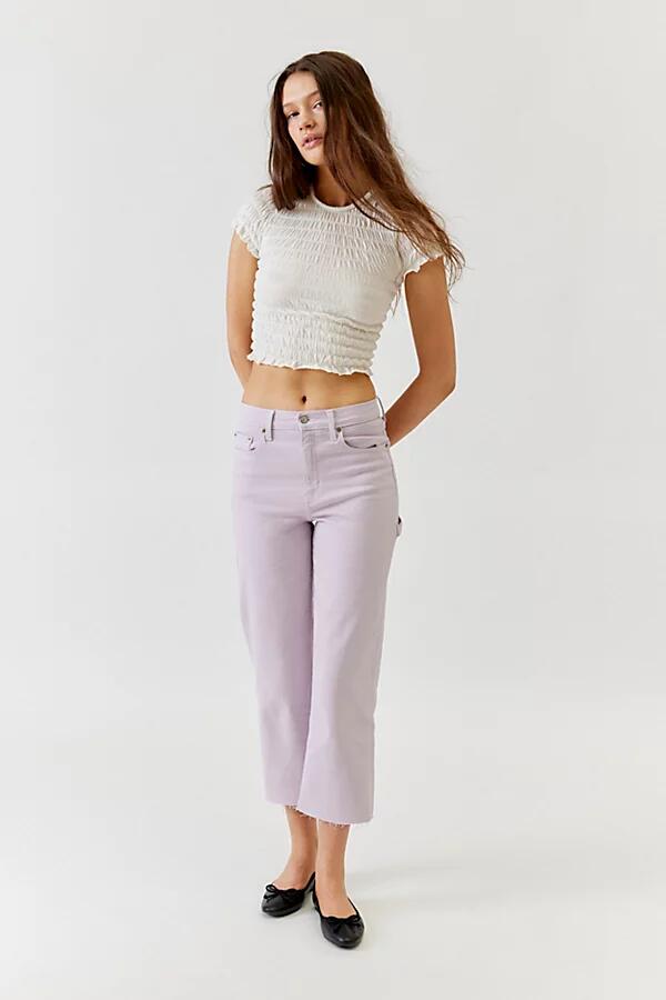 Daze Denim Sundaze Cropped Utility Jean in Lilac Cover