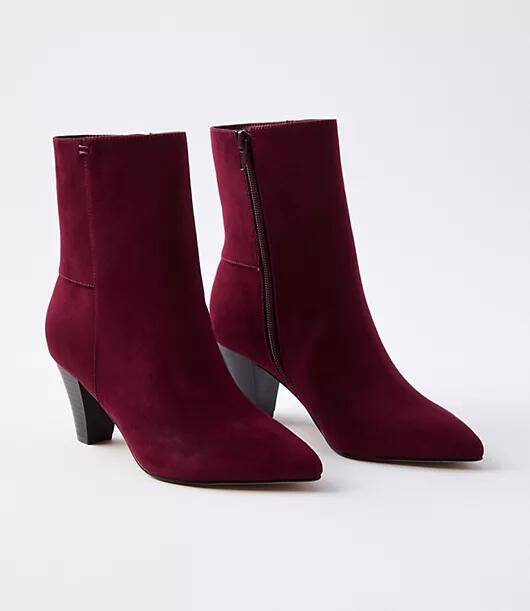 Loft Seamed Heel Booties Cover