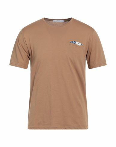 Takeshy Kurosawa Man T-shirt Camel Cotton Cover