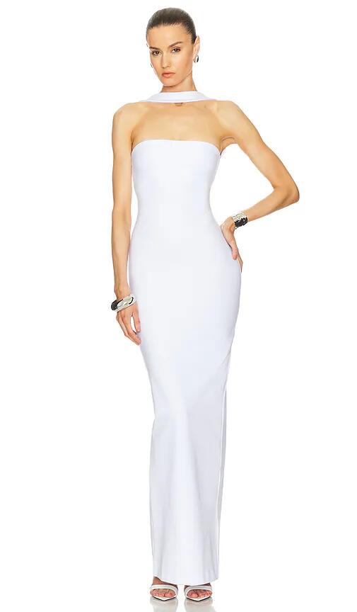 Helsa The Stephanie Dress in White Cover