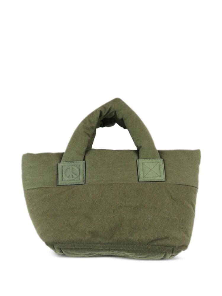 Readymade engraved-detailing tote bag - Green Cover