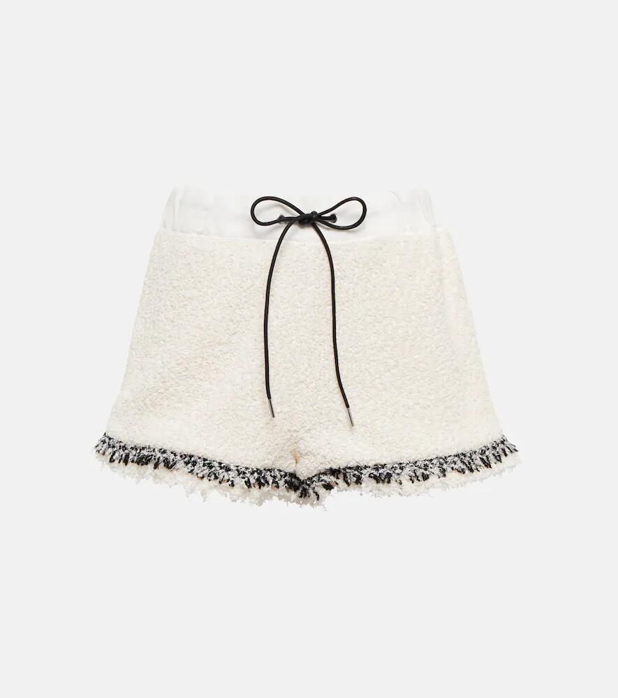 Sacai Drawstring tweed shorts Cover