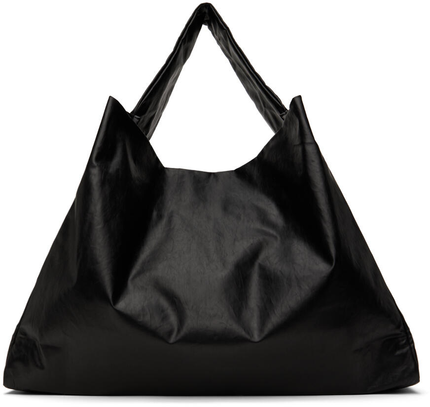 KASSL Editions Black Shoulder Oil Tote Cover