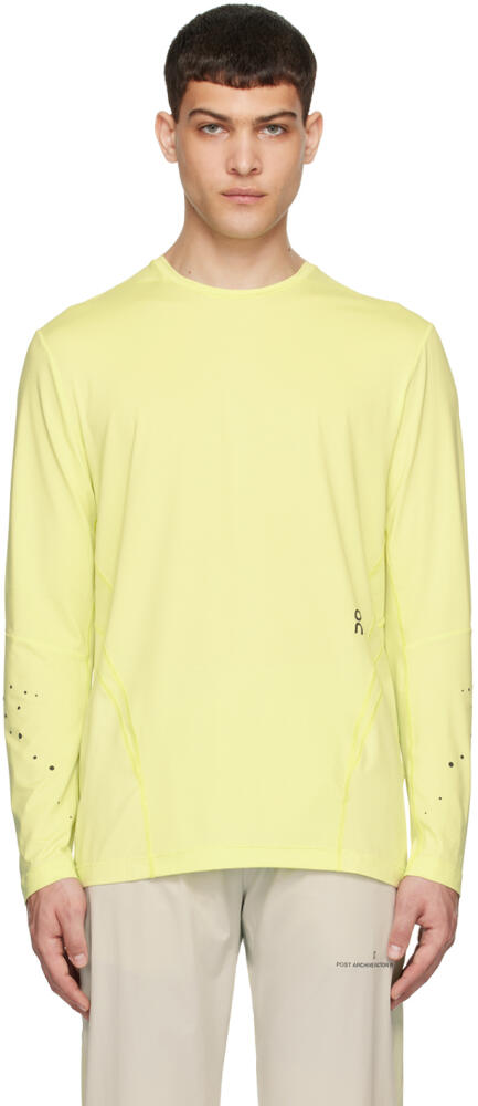 POST ARCHIVE FACTION (PAF) Yellow ON Edition 7.0 Long Sleeve T-Shirt Cover