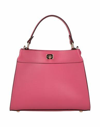 Gianni Notaro Woman Handbag Fuchsia Calfskin Cover