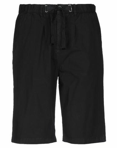 Yes Zee By Essenza Man Shorts & Bermuda Shorts Black Cotton, Elastane Cover