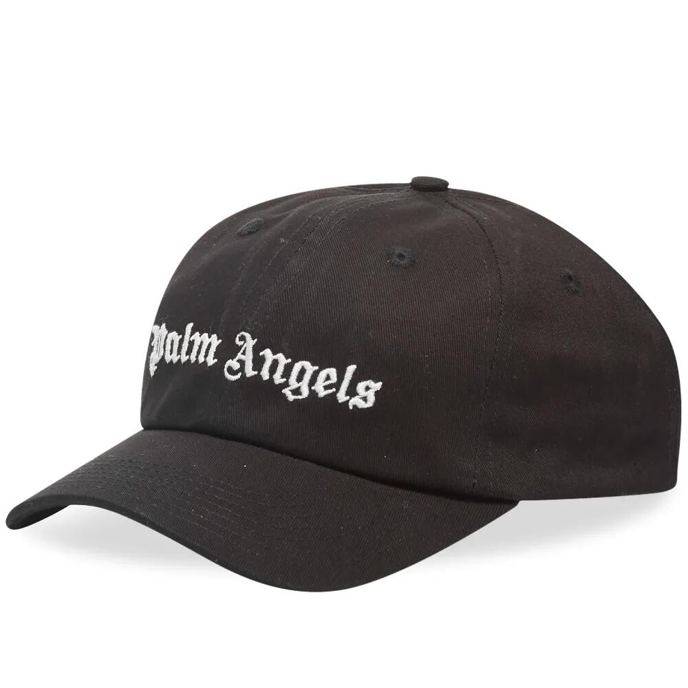 Palm Angels Men's Classic Logo Cap in Black/White Cover