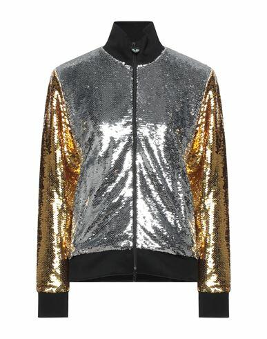 Chiara Ferragni Woman Jacket Gold Polyester, Polyethylene Cover