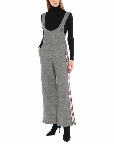 Gaëlle Paris Woman Jumpsuit Black Wool, Polyester, Cotton, Elastane Cover