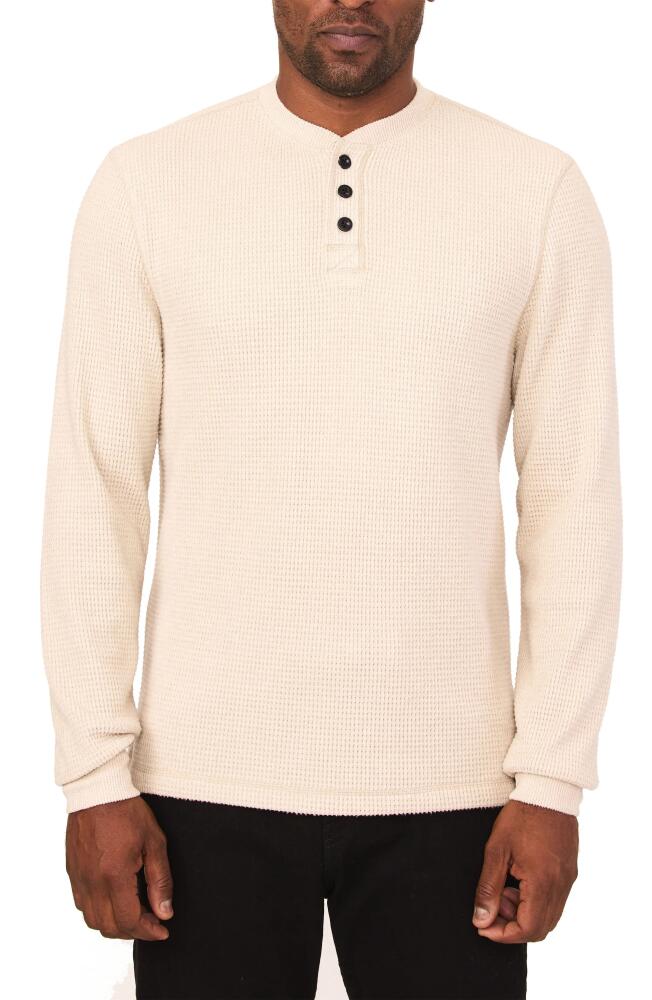 Rainforest The Fireside Waffle Knit Henley in Oatmeal Cover