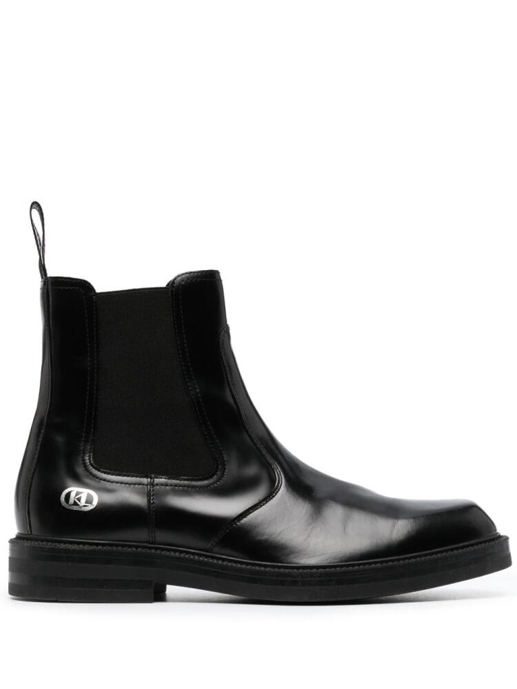 Karl Lagerfeld K/Archive Kraftman chelsea boots - Black Cover