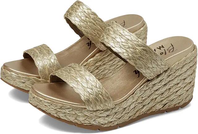 Blowfish Malibu Bermuda Raffia (Gold) Women's Sandals Cover