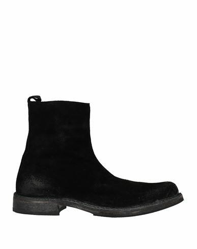 Moma Man Ankle boots Black Soft Leather Cover