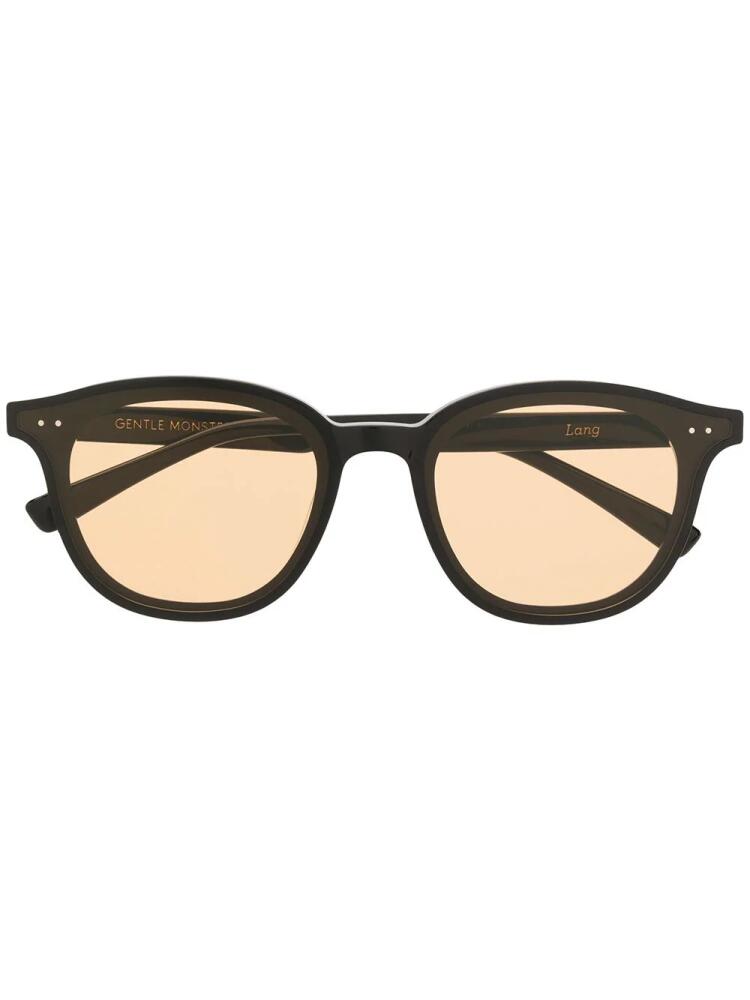 Gentle Monster Lang 01 round-frame sunglasses - Orange Cover