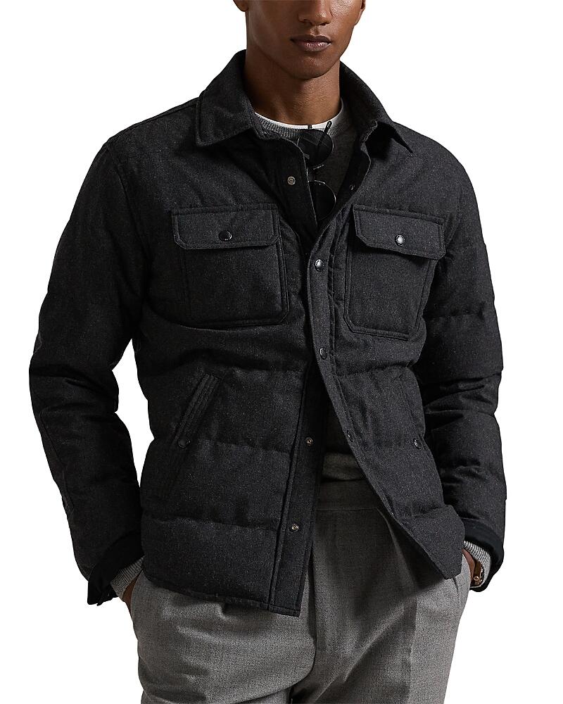 Polo Ralph Lauren Quilted Down Shirt Jacket Cover