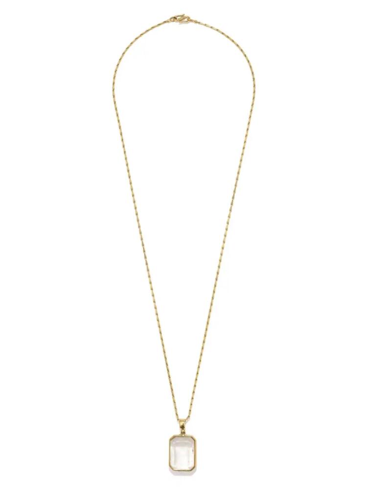 Goossens Stones crystal necklace - Gold Cover