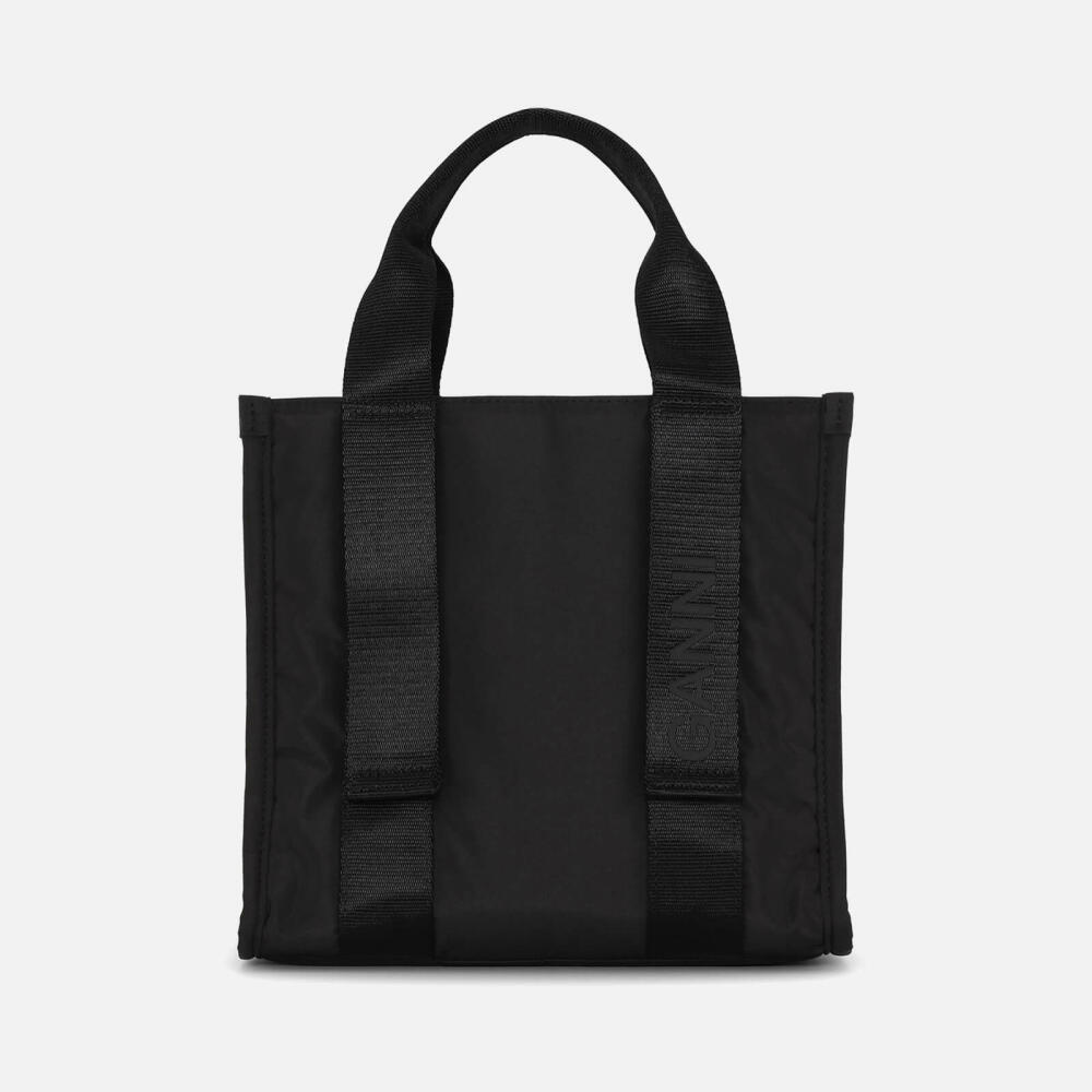 Ganni Tech Small Recycled Canvas Tote Bag Cover