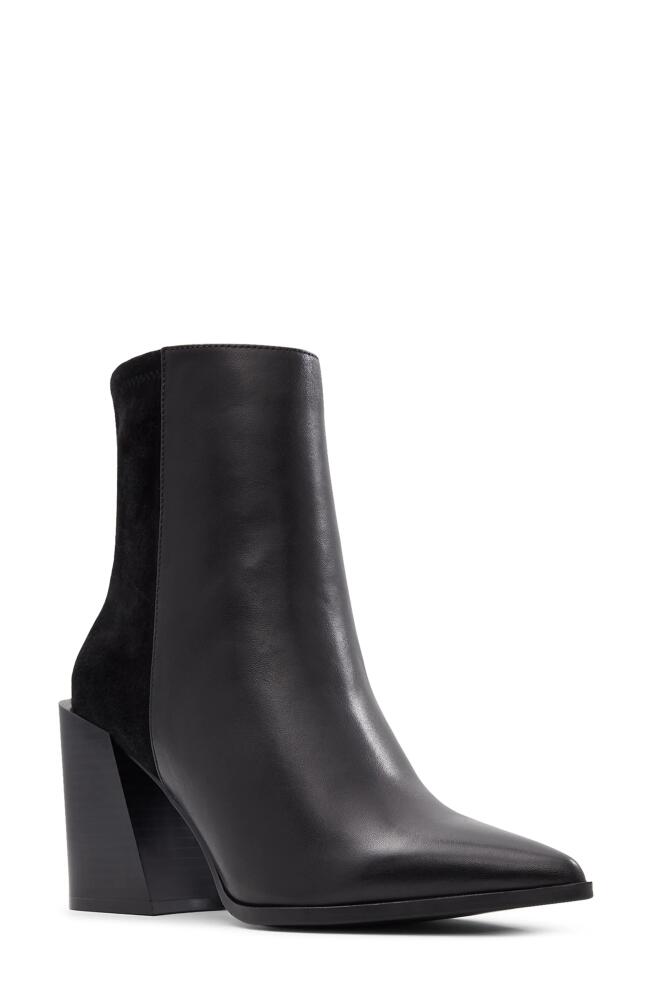 ALDO Coanad Pointed Toe Bootie in Black Cover