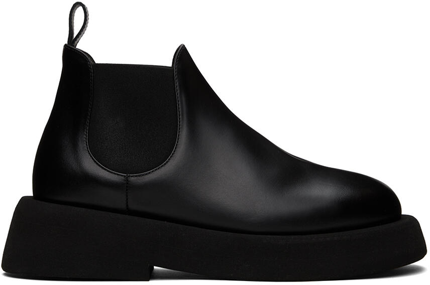 Marsèll Black Gomme Gommellone Chelsea Boots Cover