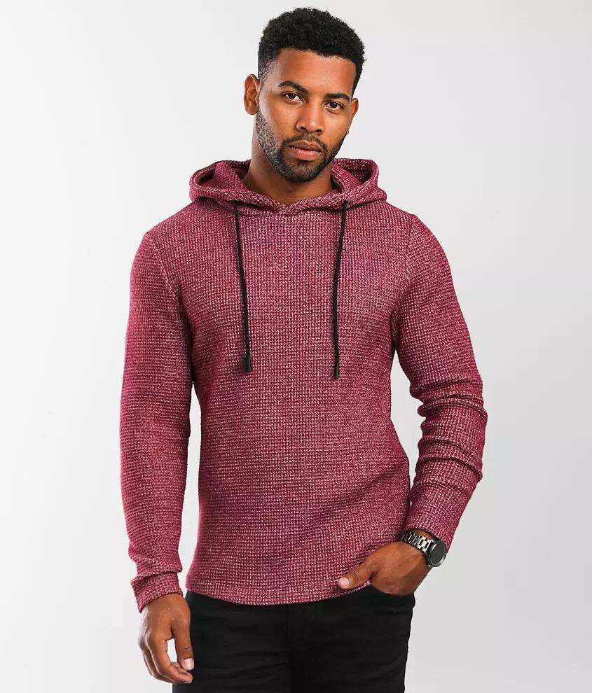 Outpost Makers Fleece Waffle Knit Hoodie Cover