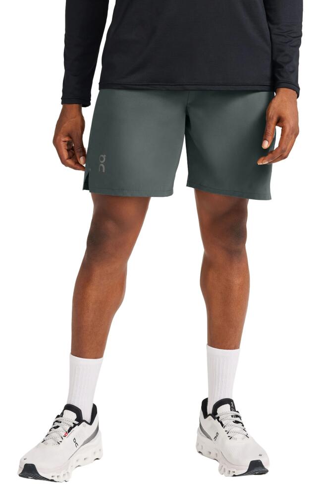 On 2-in-1 Hybrid Performance Shorts in Lead Cover