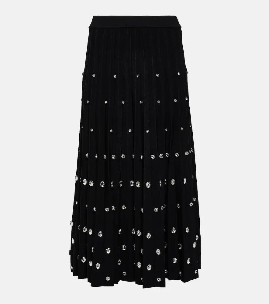 Simkhai Embellished midi skirt Cover