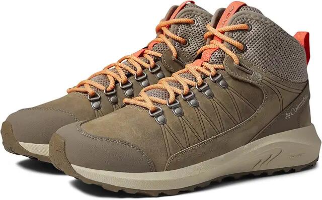 Columbia Trailstorm Crest Mid Waterproof (Kettle/Peach) Women's Shoes Cover