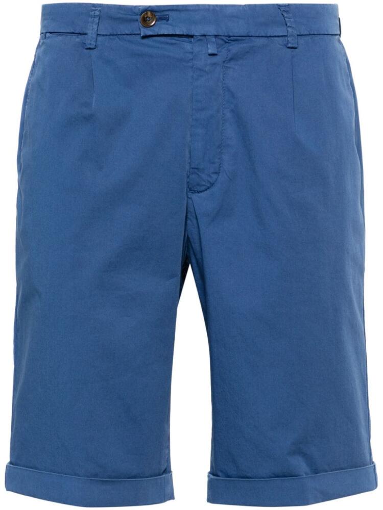 Briglia 1949 Tasca America cotton chino shorts - Blue Cover