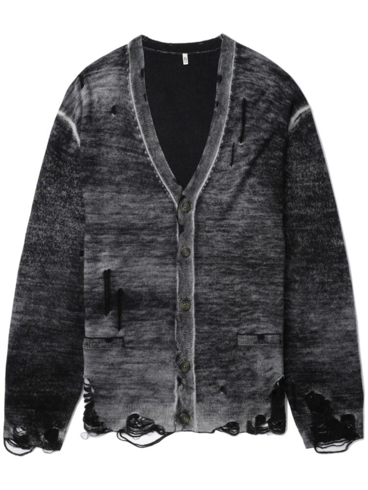 R13 Boyfriend cardigan - Black Cover