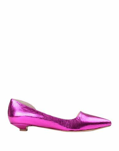 L'arianna Woman Ballet flats Fuchsia Soft Leather Cover