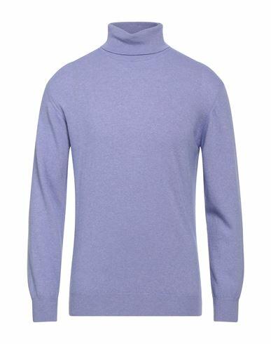 Herman & Sons Man Turtleneck Lilac Wool, Cashmere Cover