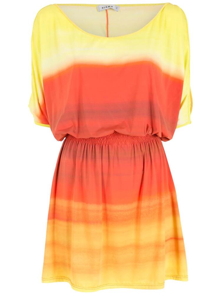 Amir Slama gradient dress - Orange Cover