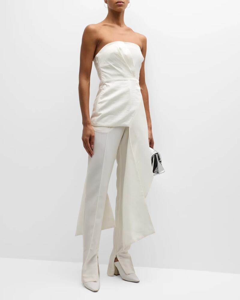 Acler Wilson Strapless Draped Top Cover